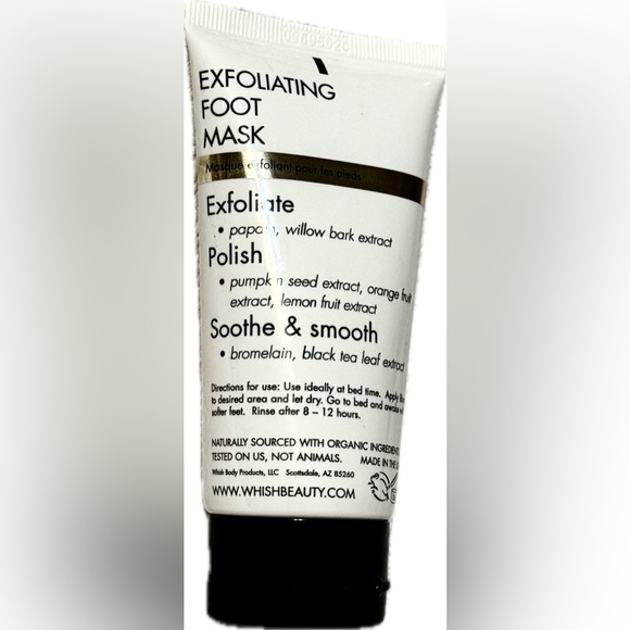 BRAND NEW -  WHISH  Exfoliating Foot Mask, Exactly What Your Feet Want! - Picture 2 of 3